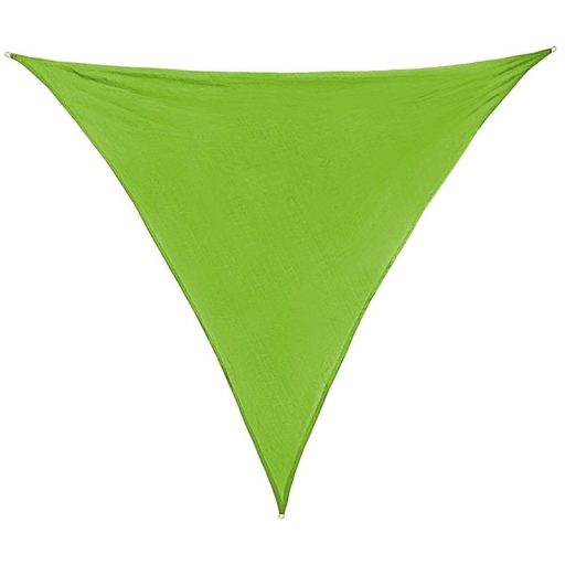 Slnečná plachta -tienenie na terasu, trojuholníková 5x5x5 m - Zelená - HDPE