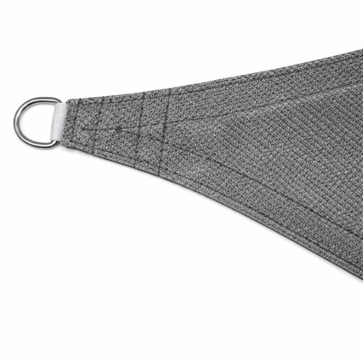 Slnečná plachta -tienenie na terasu, obdĺžniková 2x3 m - Grafitovo sivá - HDPE